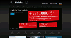 Desktop Screenshot of abel-ruf.de